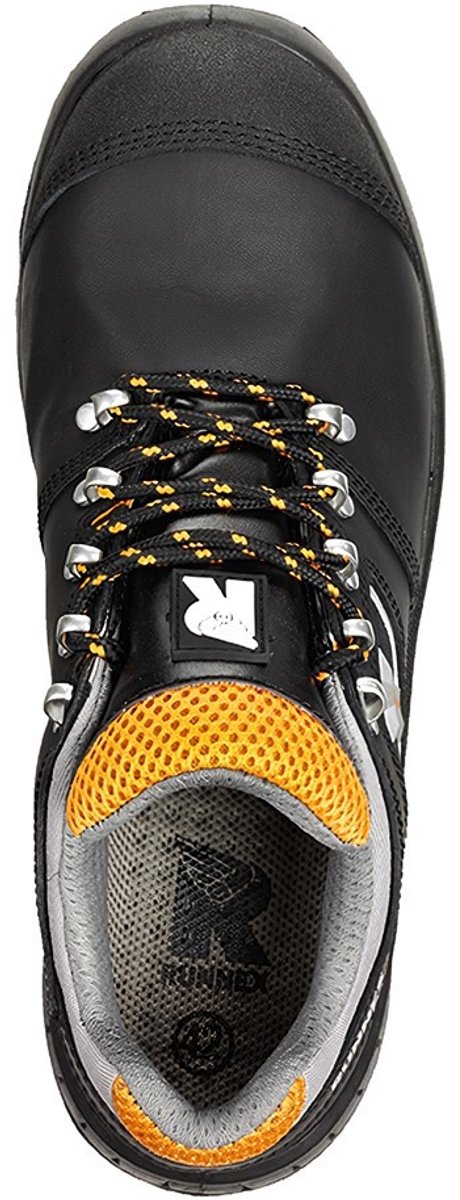 RUNNEX S3-Sicherheitshalbschuh TeamStar Schwarz/Orange-42
