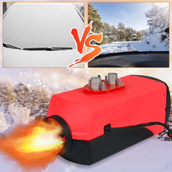 VEVOR Diesel Luchtverwarmer 8 KW DC 12 V/24 V Draagbare Standkachel Alles In Een Met Afstandsbediening En Lcd Scherm Laag Geluidsniveau 4 5 L Brandstoftank Voor Vrachtwagens Campers 2523970099