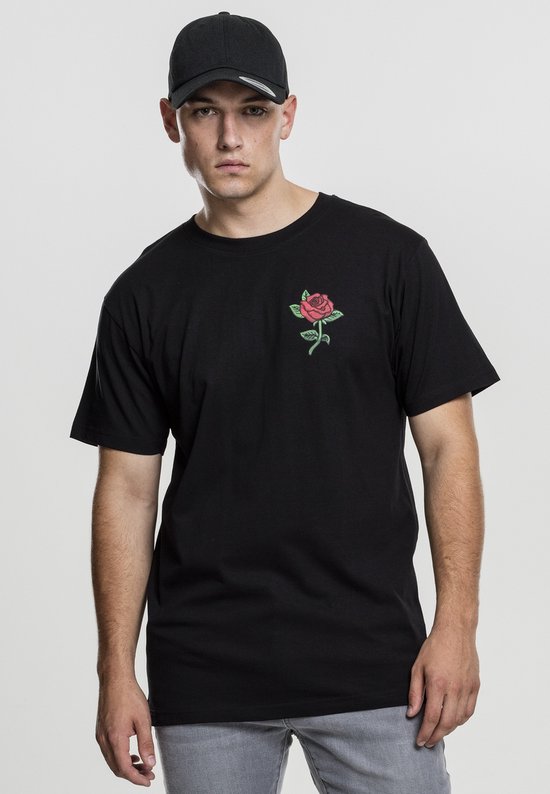 Mister Tee - Rose Heren Tshirt - L - Zwart