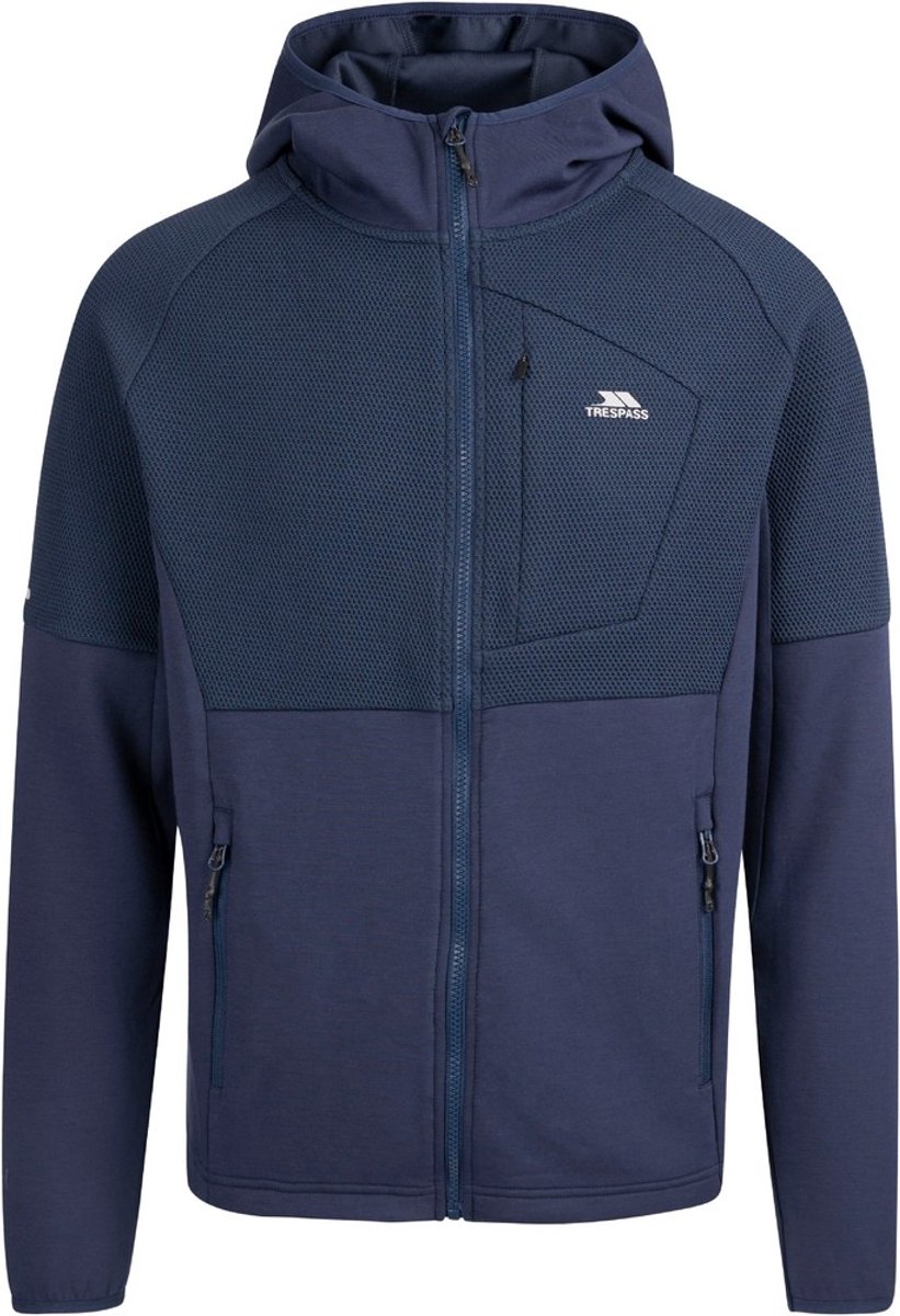 Trespass Longsleeve Bani - Male Active Top Navy-XL