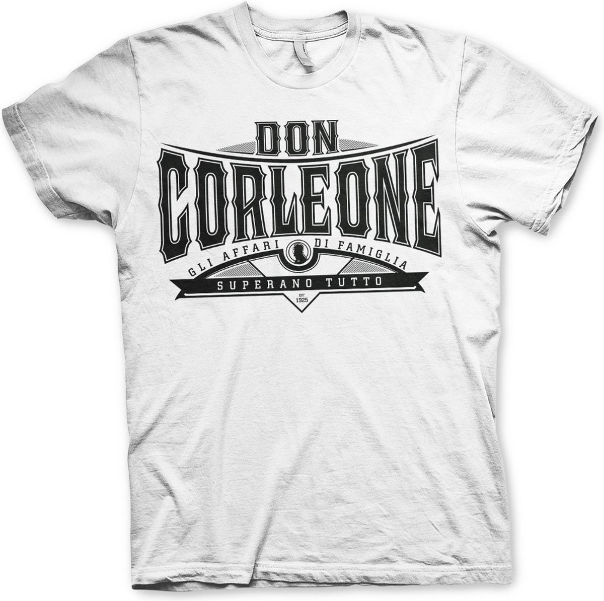 The Godfather Don Corleone Superano Tutto T-Shirt White-M