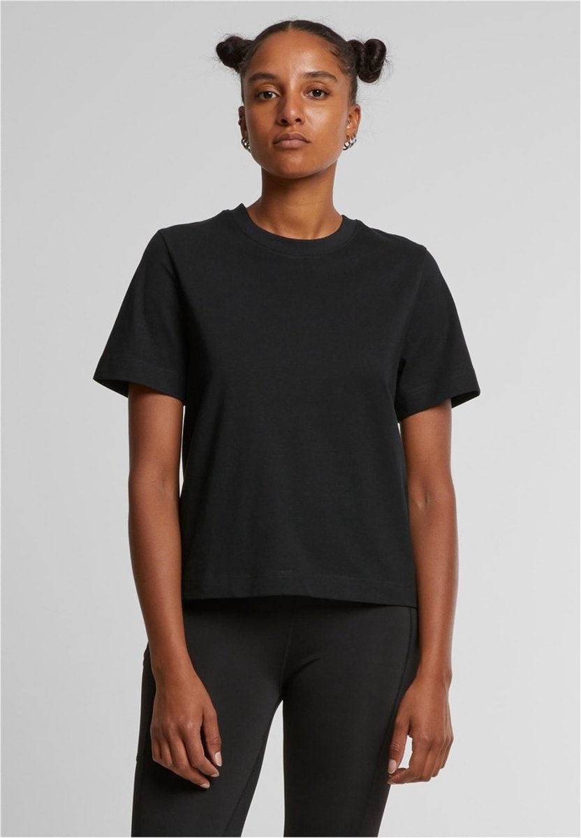 Urban Classics Biologisch Boxy Dames T-shirt – M Zwart