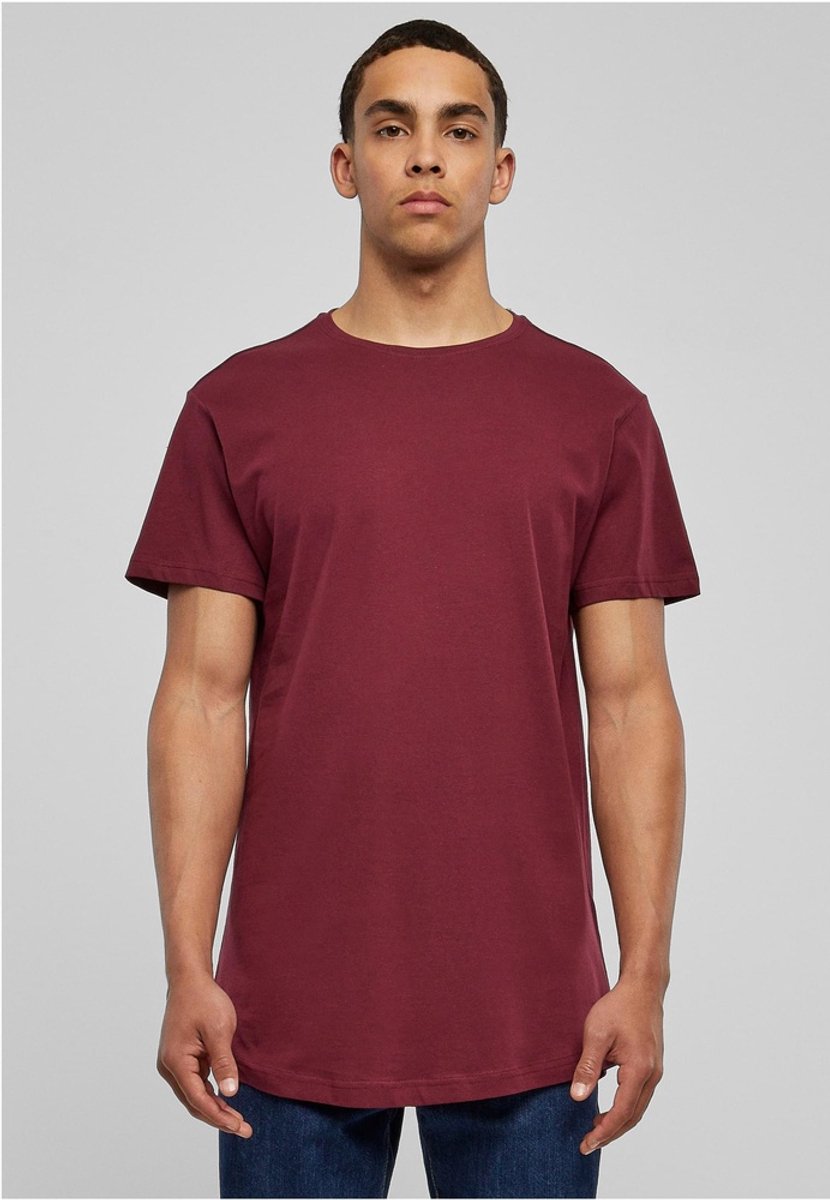 Urban Classics Shaped Long Heren T-shirt 3XL Rood
