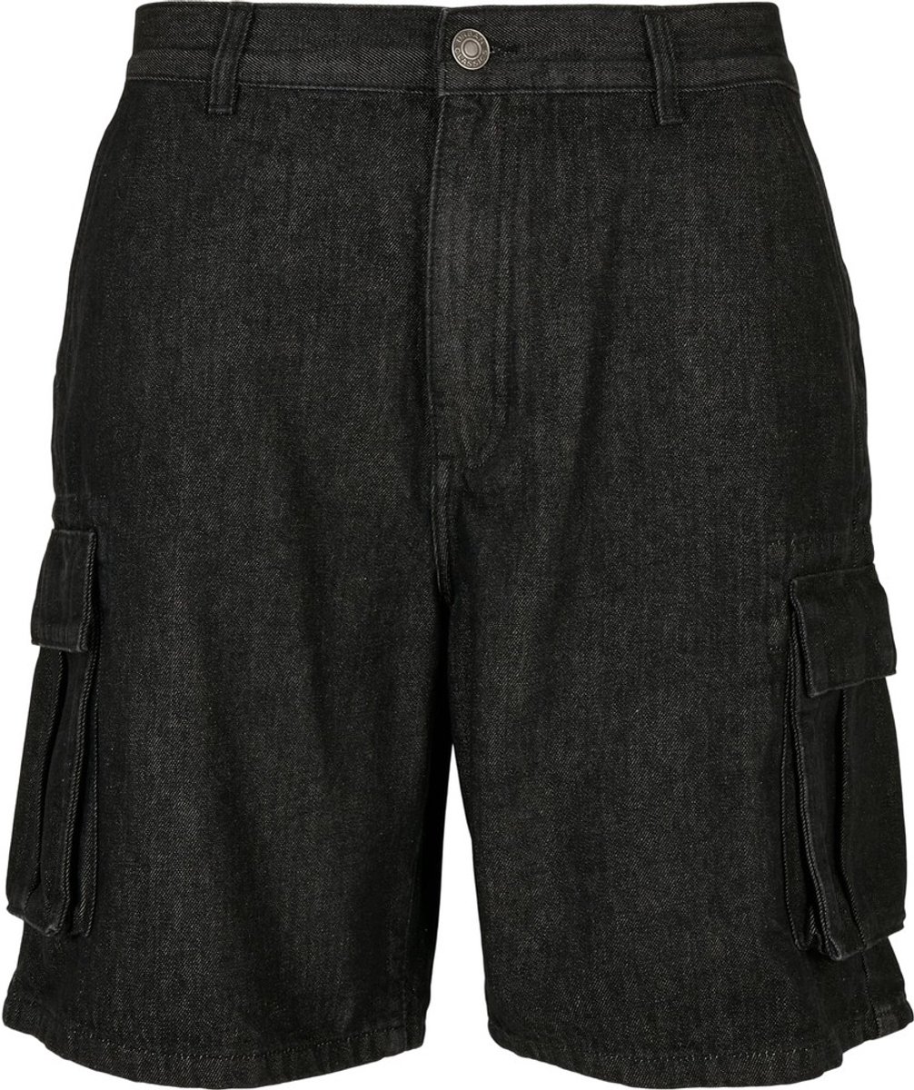 Urban Classics Organic Cargo Korte broek Taille 33 inch Zwart