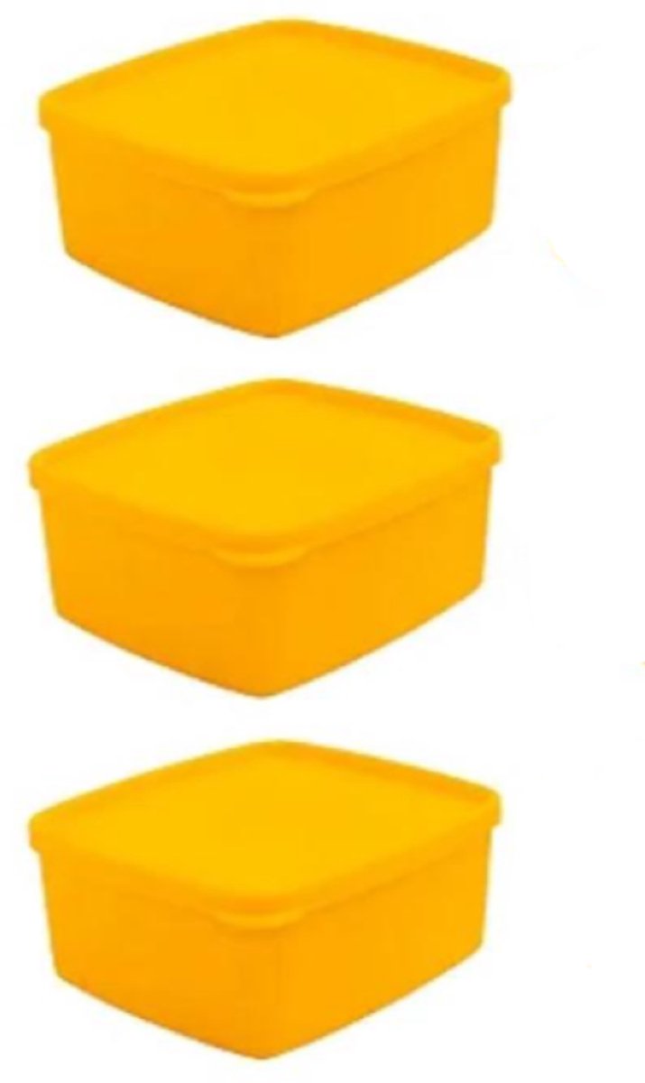 Tupperware Cubix Set, 3 delig