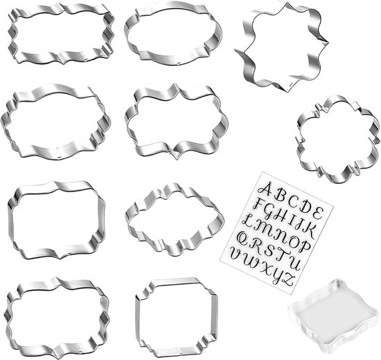 Stempel kunststof Deco (zand en metaaleffect) | Sponsen en stempels