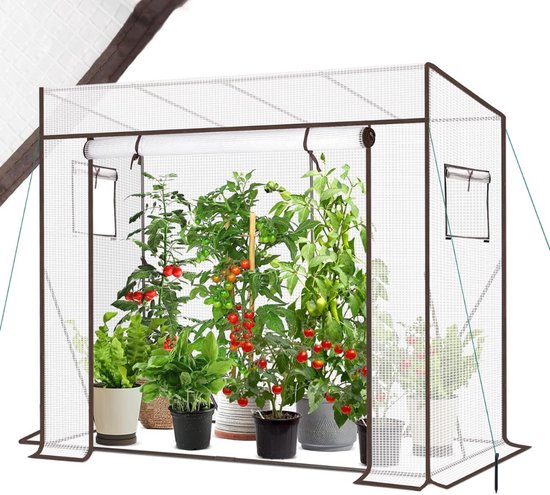 HIGHWERK Growzelt 200 x 200 x 200 cm, Indoor Grow tent, schwarz grün