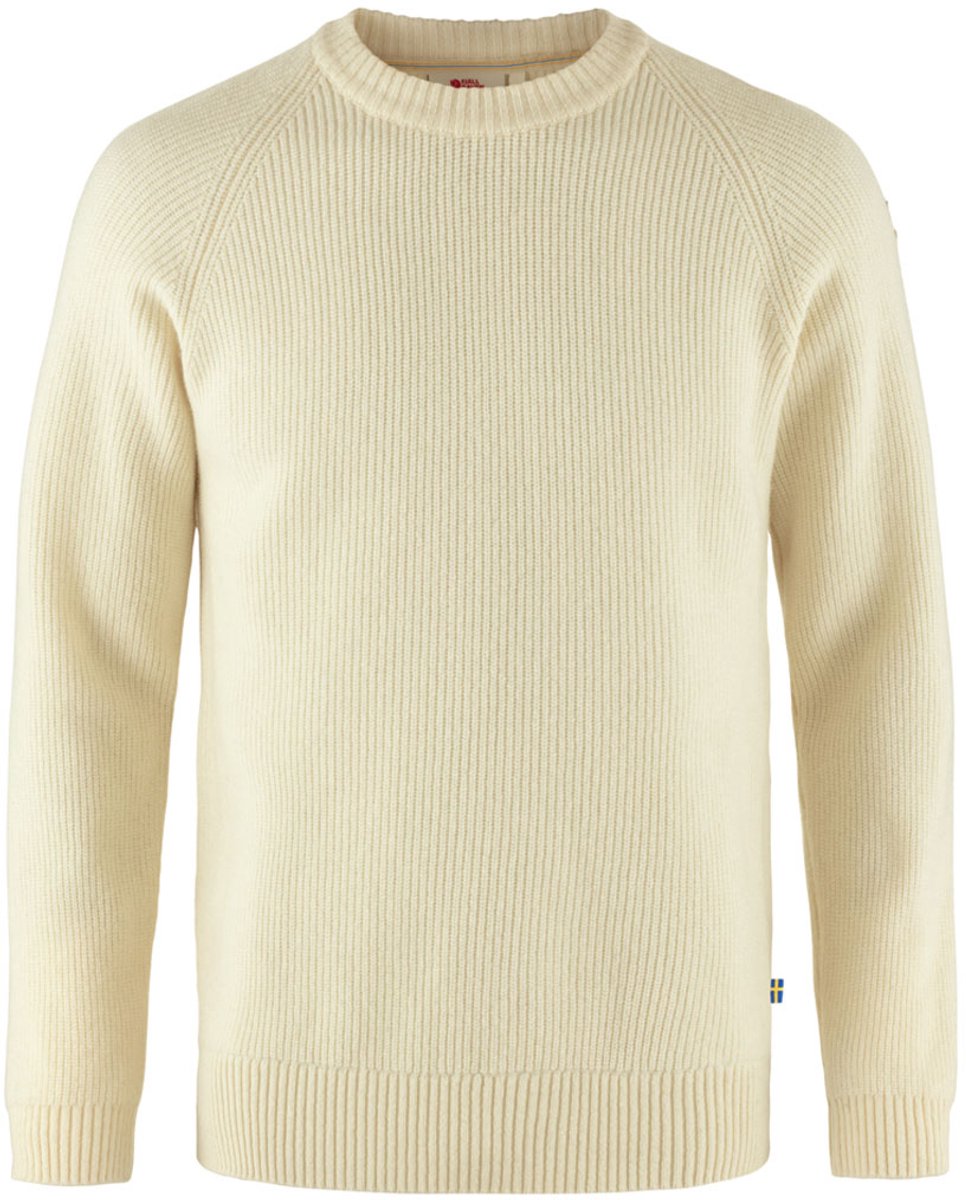 Ovik Rib Sweater M Wit