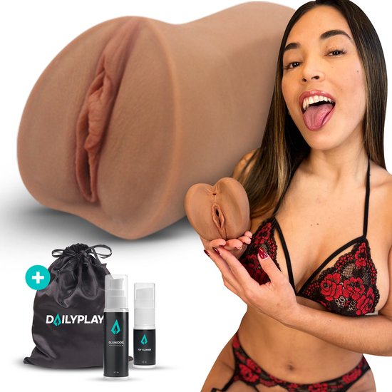 DailyPlay Pocket Pussy Pornstar Mia Nins  Masturbator met Kont en Kunst  Vagina voor... | bol