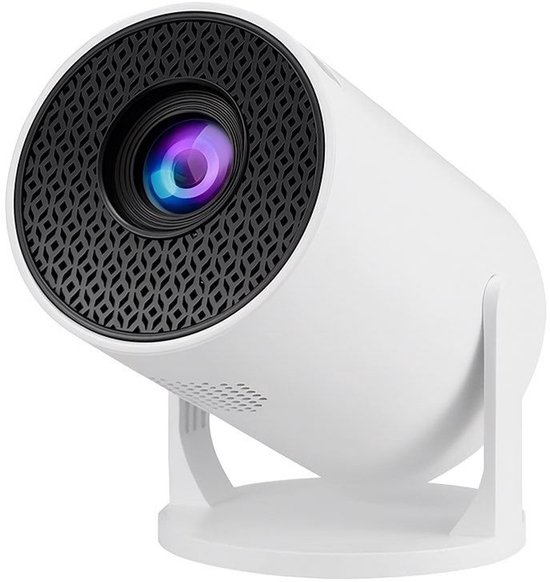 Mini Beamer 4K – YDH-HY300 Projector met WiFi 6 | 94 inch | 500 Lumen | Draagbaar & Compact | Draadloze en Bedrade Verbinding | Geschikt voor Thuisbioscoop & Cadeau