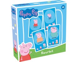 Tactic Peppa Pig Kwartet – Kaartspel – Kinderspel – Vanaf 4 jaar – 2-4 spelers