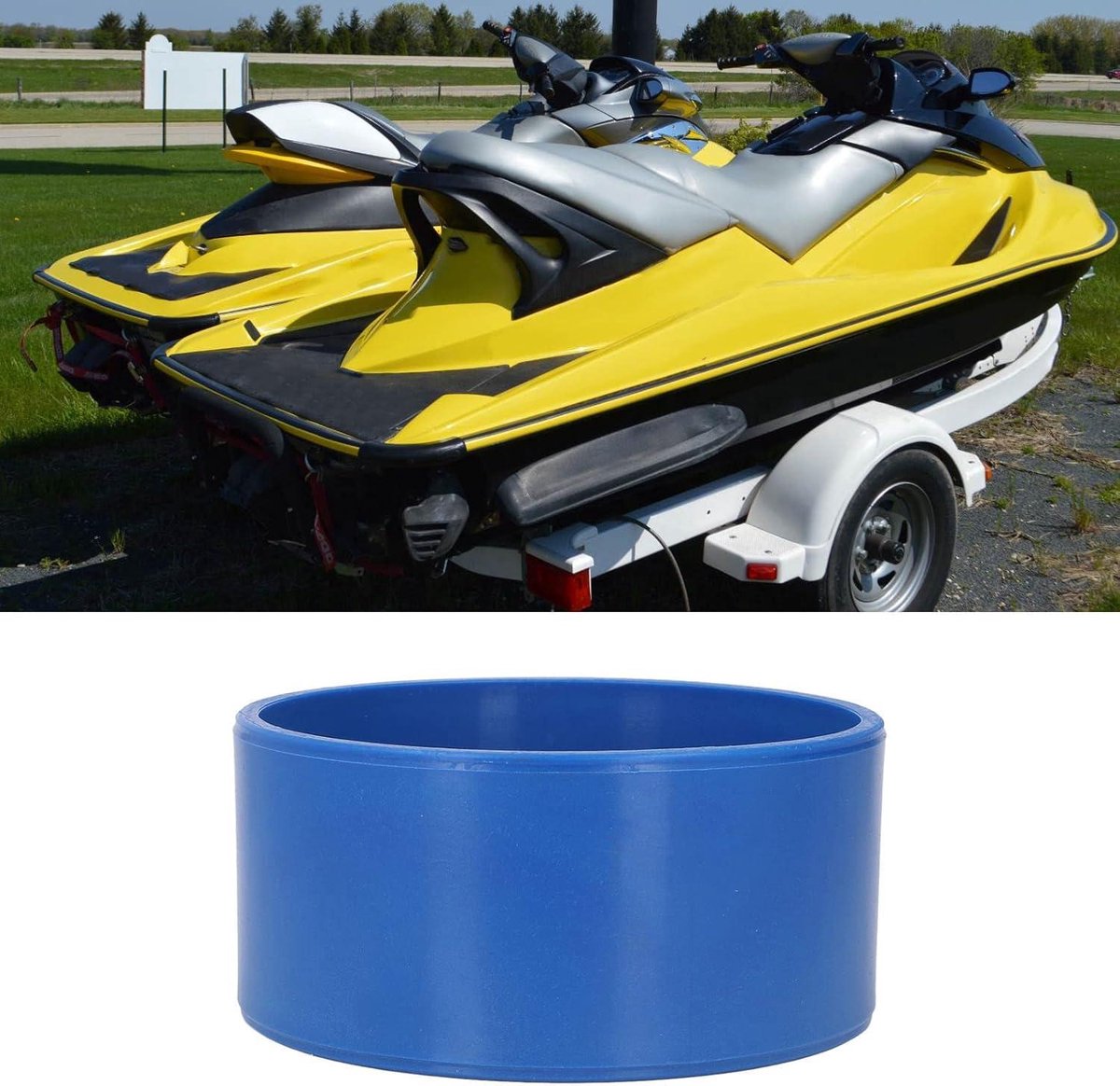 Allecto plus Bootpomp Slijtring 267000021 267000104 267000419 155.5mm Blauwe Jet Pomp Vervanging voor waterscooter GTX 4TEC WAKE 2004