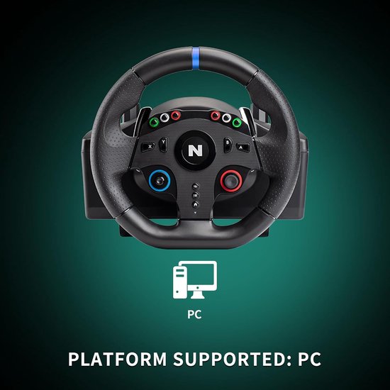 Competitiestuur met Pedalen en Shifter voor PC - 270 Graden Wiel en Nul Dode Zone voor Simulatiegames — afbeelding 5