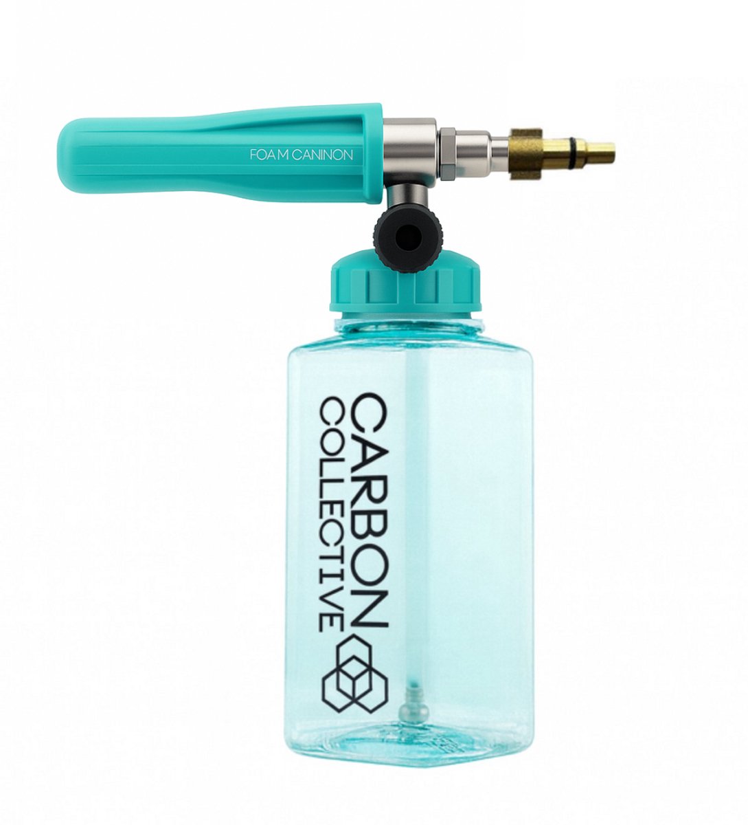 CARBON COLLECTIVE – Ultimate HD Snow Foam Lance – Clear Teal – Transparent Blue - LAVOR