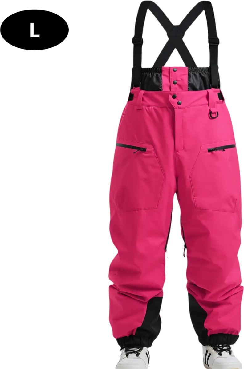 Bovista Skibroek Skipak Snowboard Broek Winterbroek Sneeuwbroek Dames Wintersport Roze