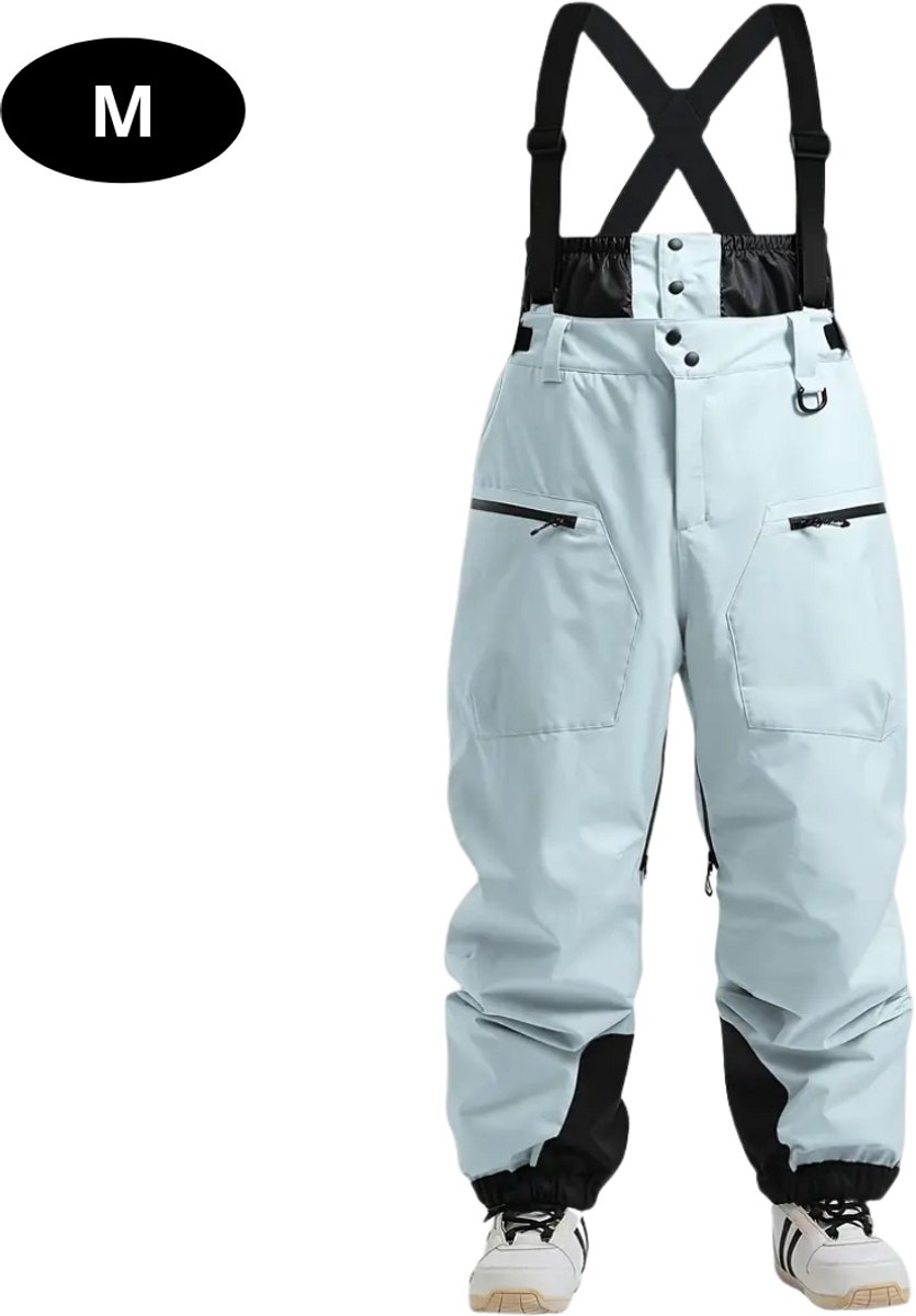 Bovista Skibroek Skipak Snowboard Broek Winterbroek Sneeuwbroek Dames Wintersport Lichtblauw