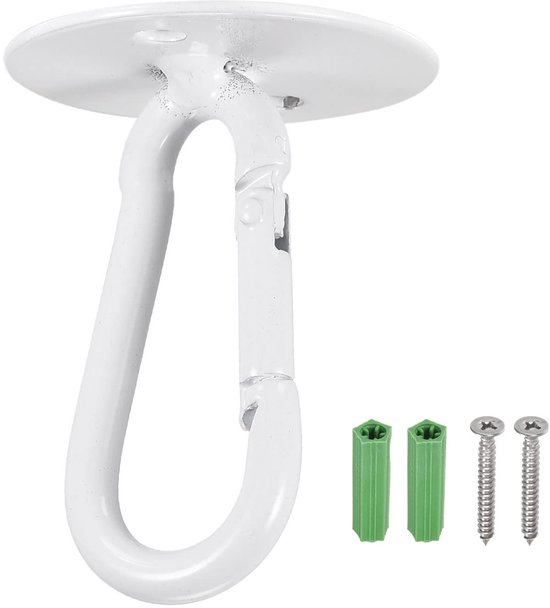 QUARKZMAN 10 stuks metalen D-ring, kreeftklauwsluitingen