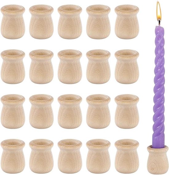 PATIKIL 10 stuks onafgewerkte houten stokken