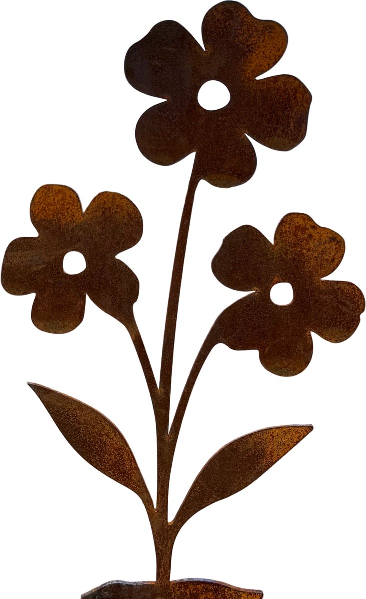 Tuinsteker FLORIFORM - CORTENSTAAL - Bloem