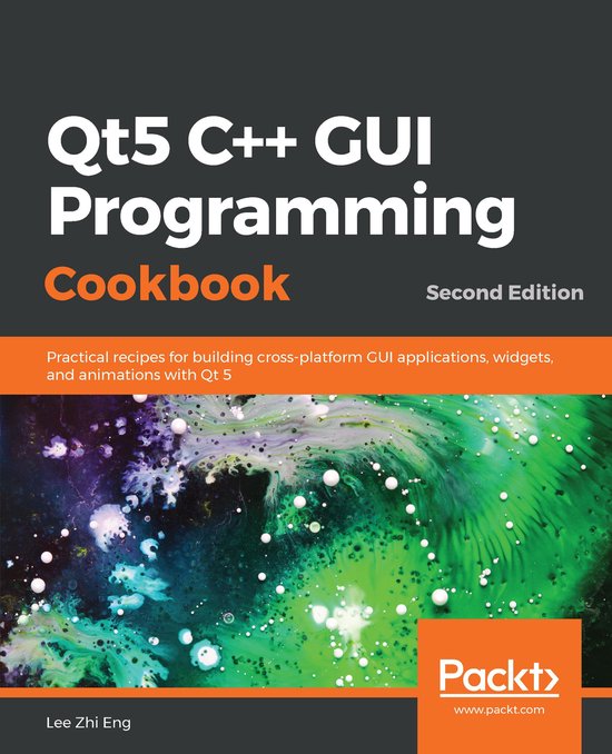 Qt5 C++ GUI Programming Cookbook - cover