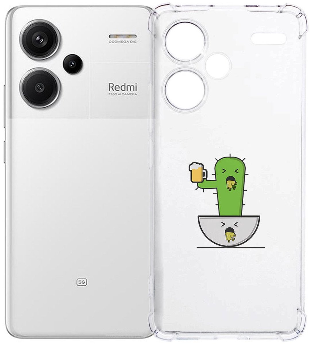 Xiaomi Redmi 13 Pro Plus Hoesje - Braktus TPU Antishock
