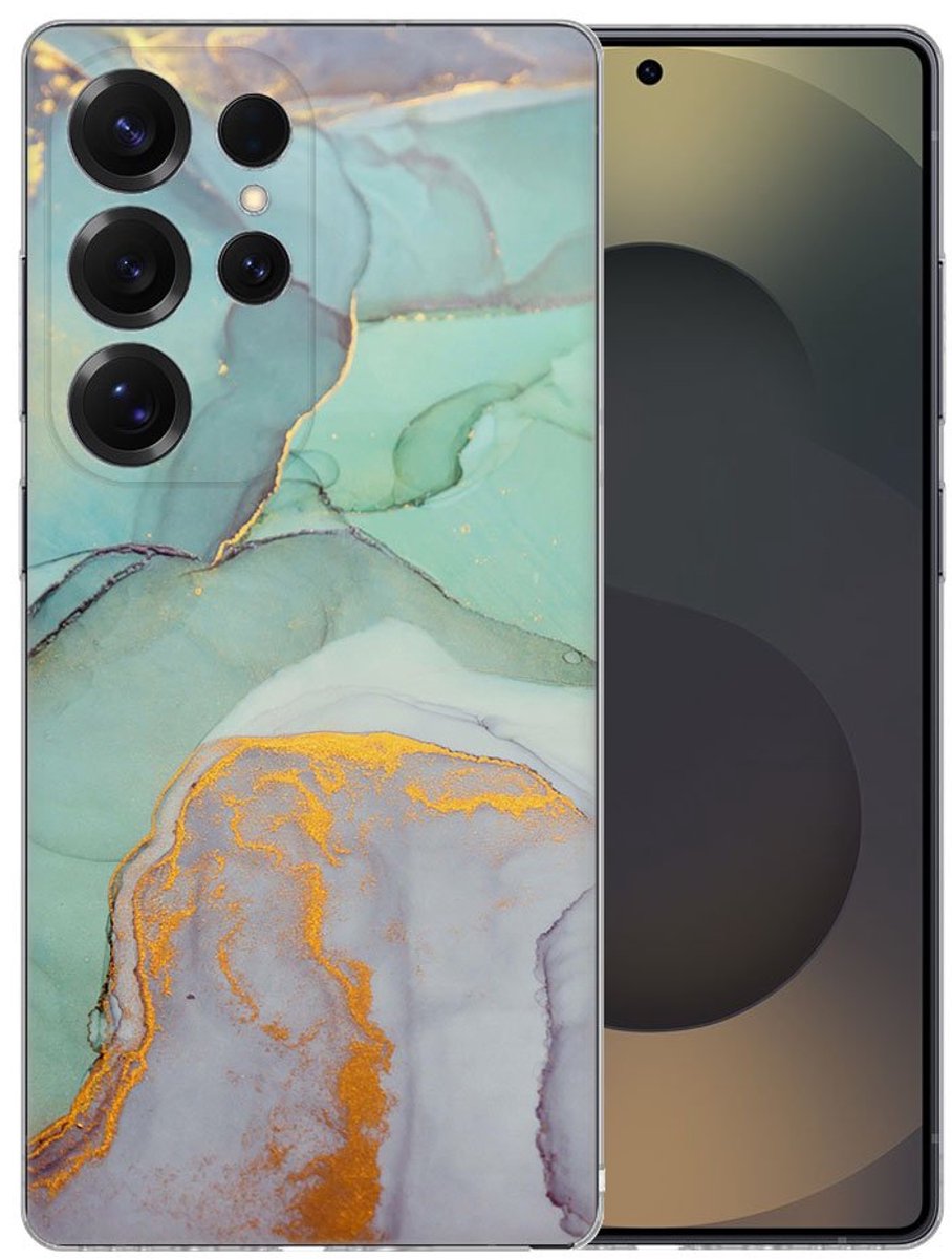 TPU Hoesje Samsung Galaxy S25 Ultra - Watercolor Mix Backcover