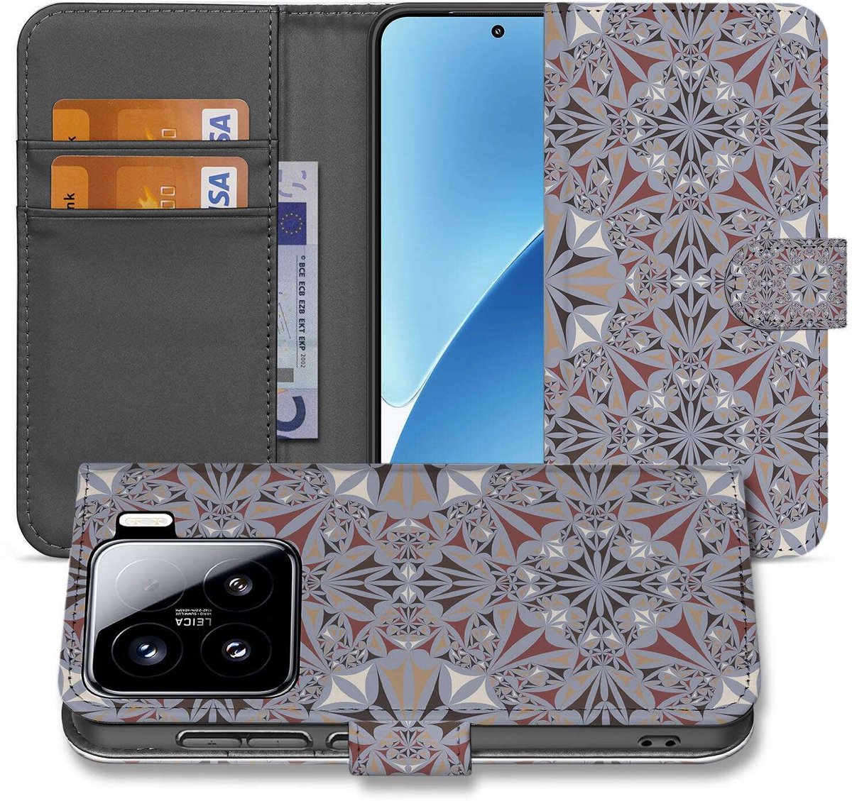 Xiaomi 15 Bookcase Flower Tiles