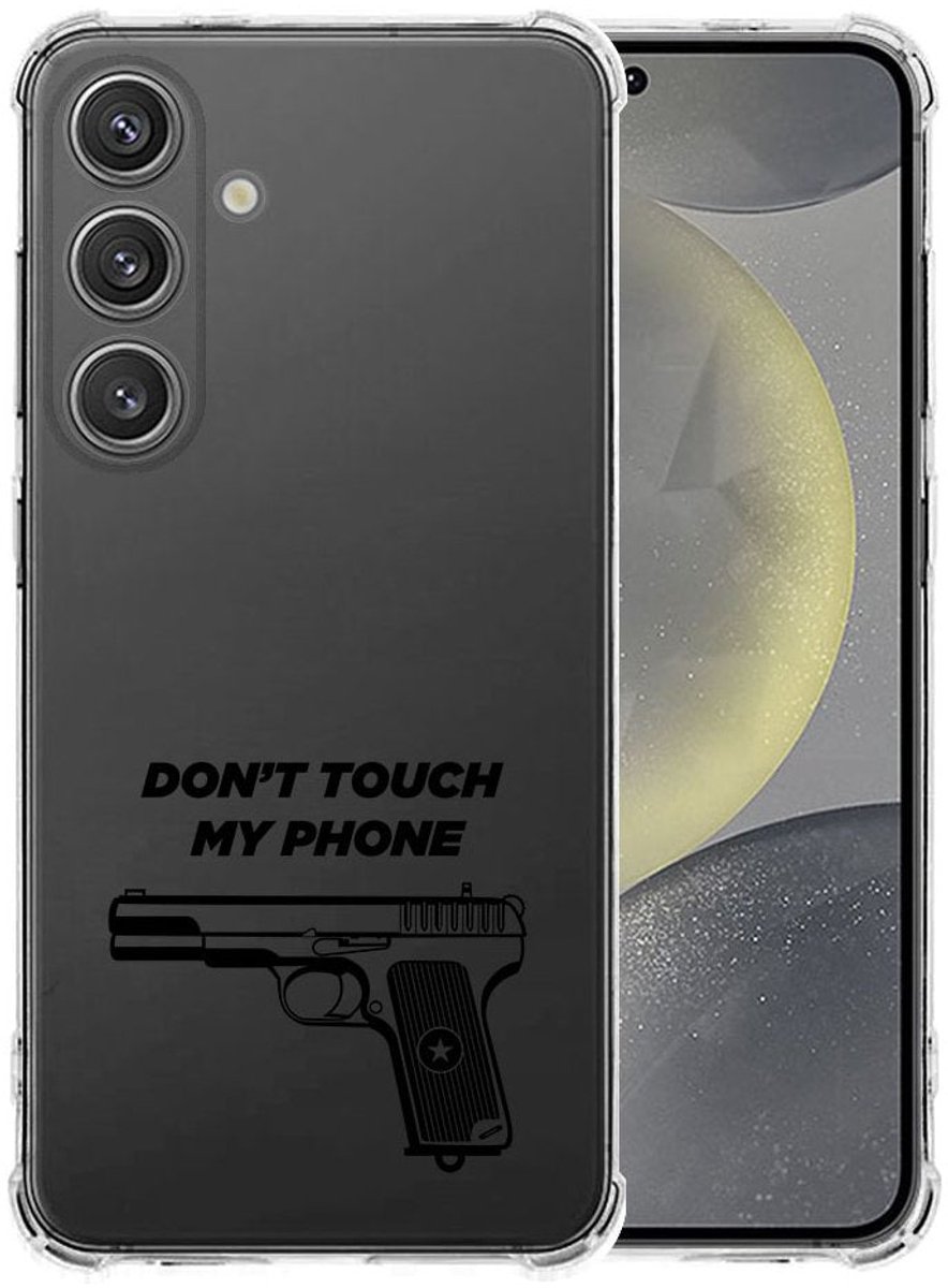 Samsung Galaxy S25 Plus Hoesje - Pistol DTMP TPU Antishock
