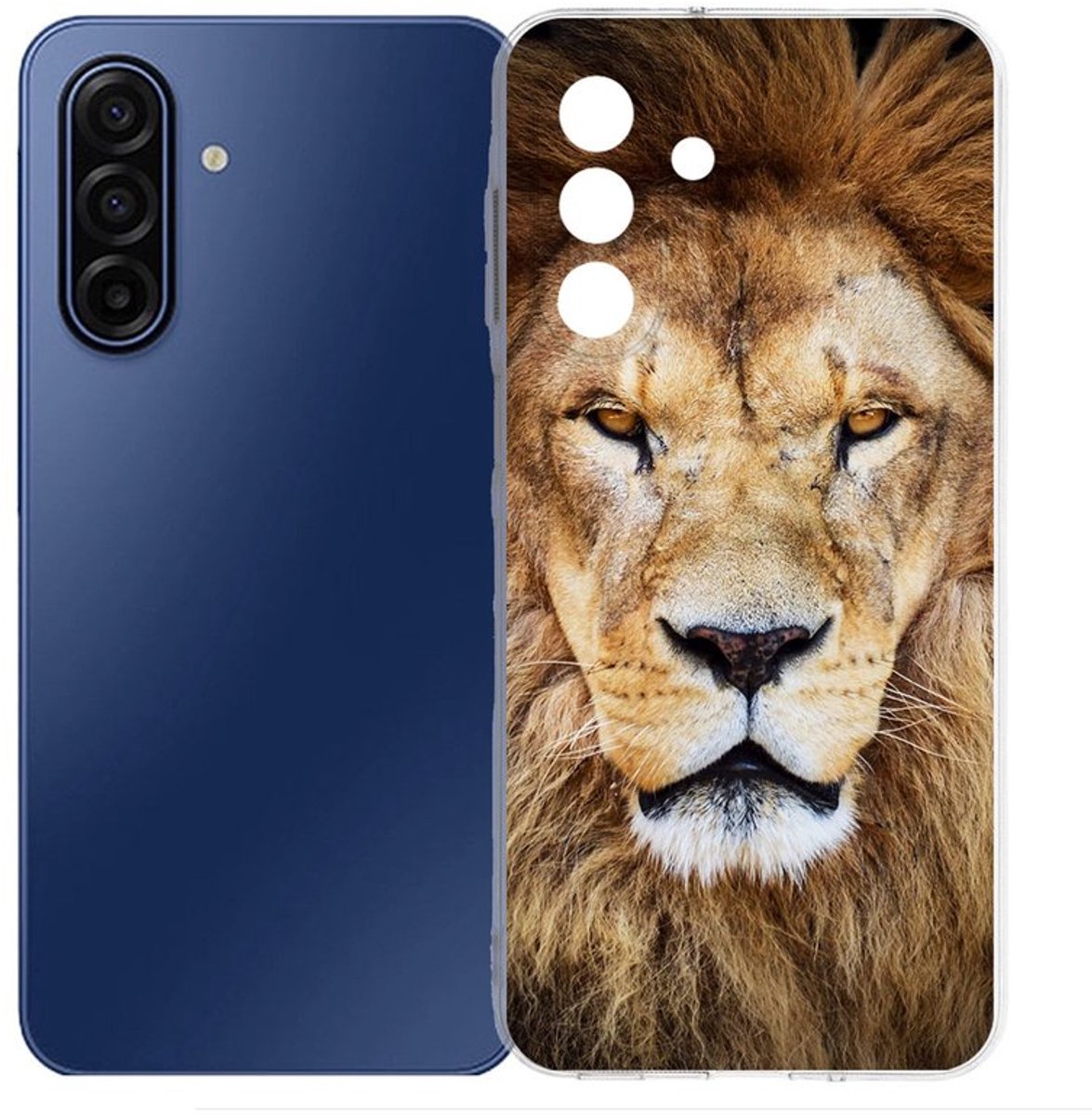 TPU Hoesje Samsung Galaxy A17 - Leeuw Backcover