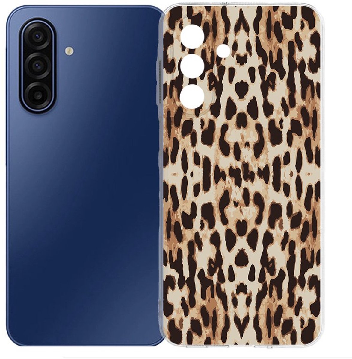 TPU Hoesje Samsung Galaxy A17 - Leopard Backcover
