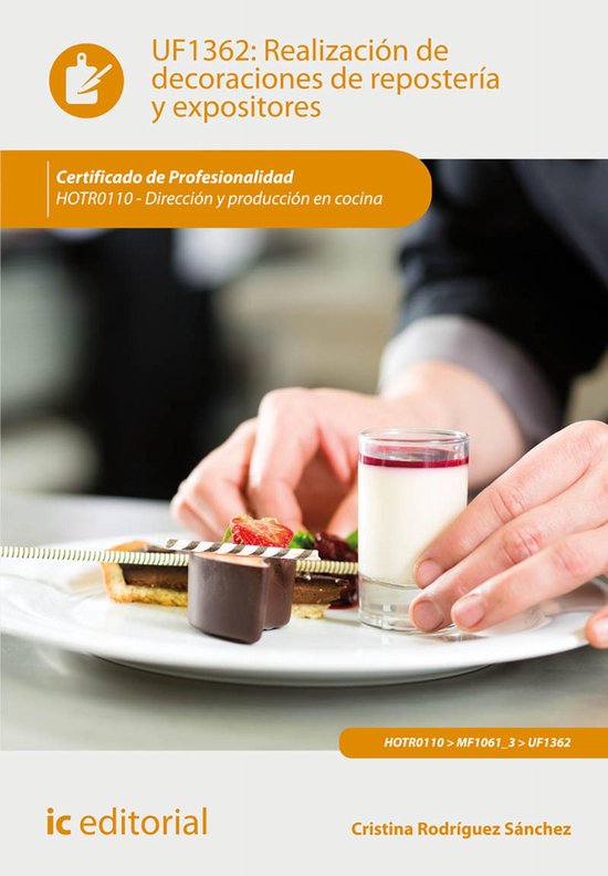 Realización de decoraciones de repostería y expositores. H ... - cover