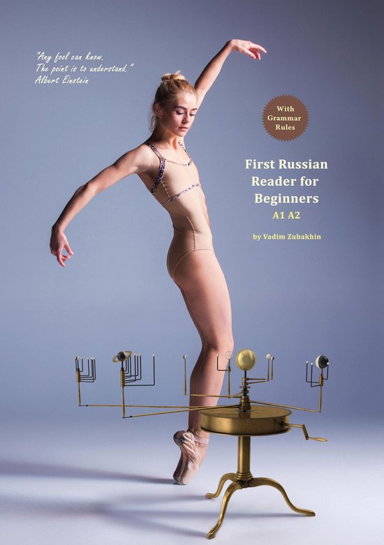 Learn Russian with First Russian Reader for Beginners - cover
