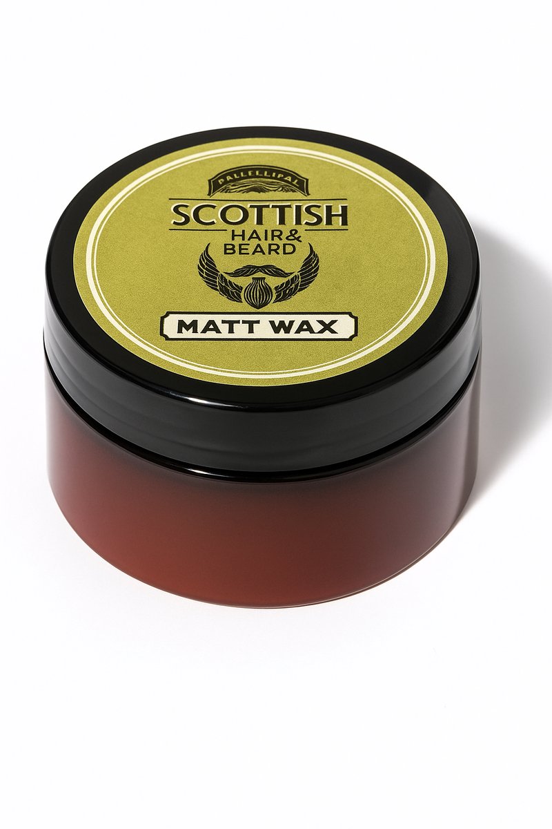 Scottish Hair & Beard Styling & Finishing Matt Wax 100ml