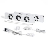 SpeedComfort Radiator Ventilator met Control Sensor - Duo Set (2x) - Sneller Verwarmen - Tot 22% Energie Besparen - Geschikt voor Warmtepomp - Meerdere Snelheden - Simpel te Plaatsen - Fluisterstil