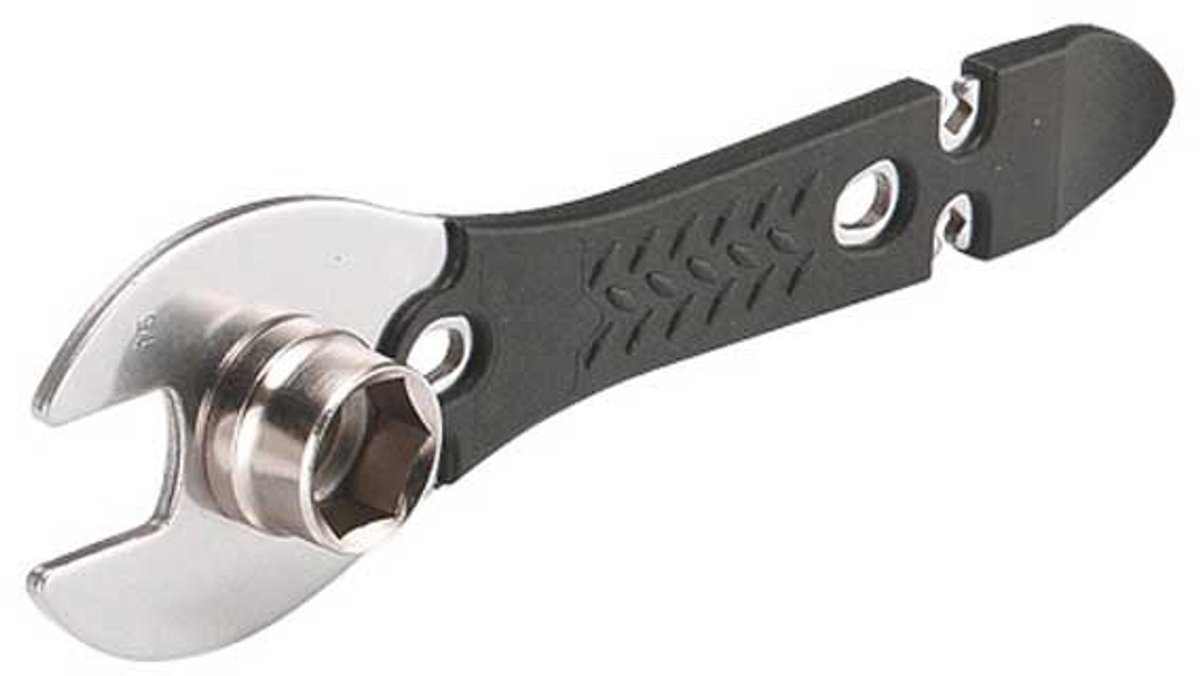 Bike Hand Sleutel Voor Pedaal/radio/pneumatische Hendel Zilver