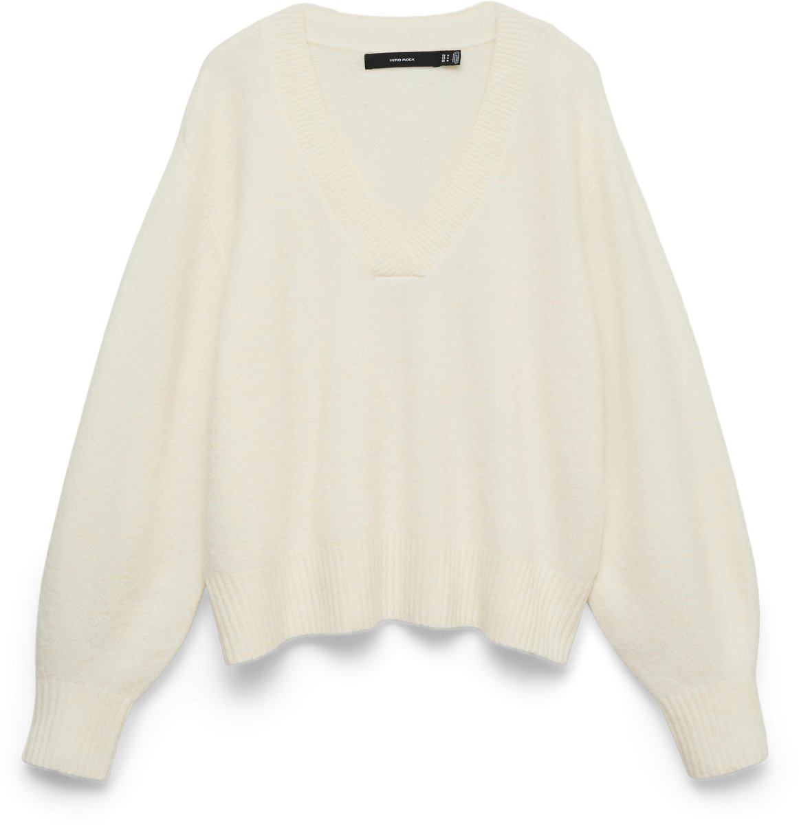 VERO MODA - VMBOOM LS V-NECK PULLOVER - Dames - Gebreide truien