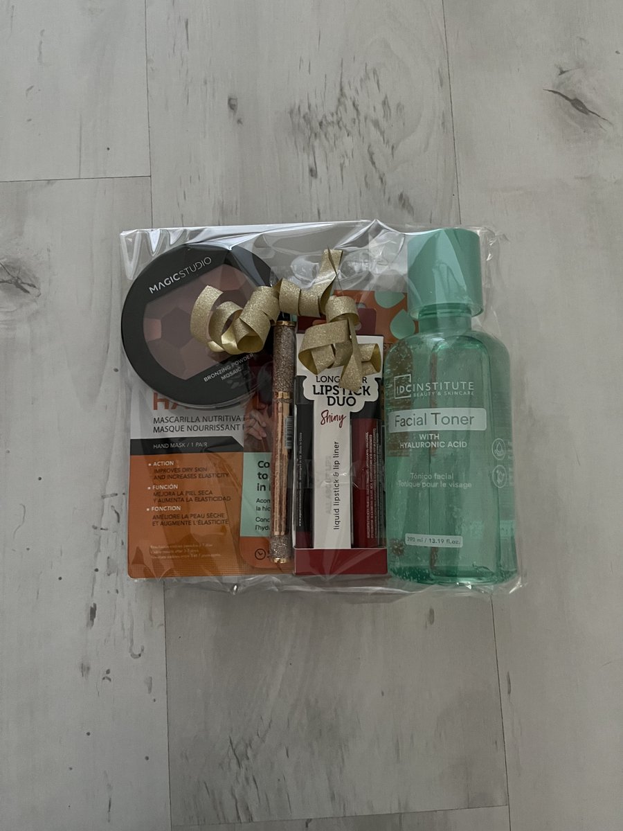 Gezichtsverzorging & Haarverzorging Set – 6-delige Skincare Giftset – make up set- dames cadeau set- make up- bronzer- handmasker, keratine haarmasker, gezichtstoner – eyeliner- lipstick set met lipliner-Hydraterend & Voedend- rituals verzorgingsset