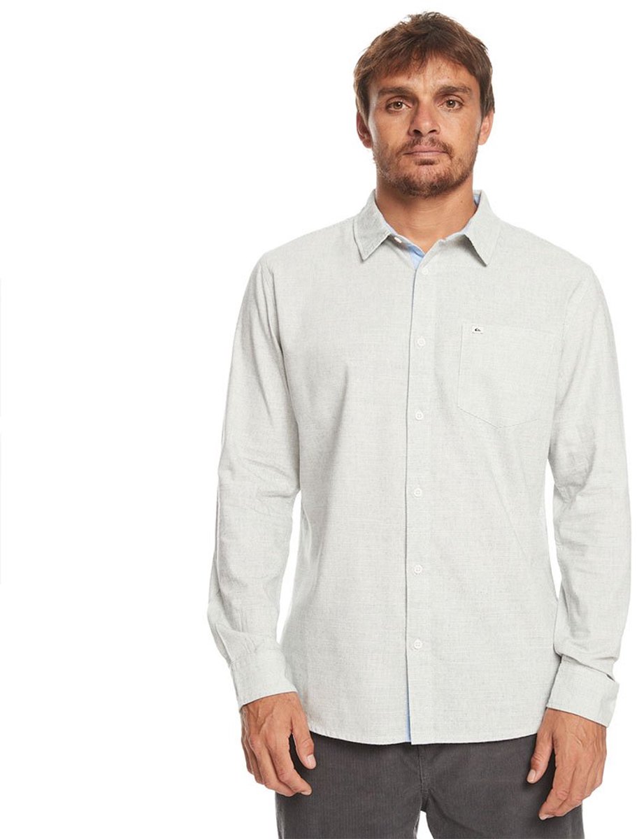 Quiksilver Lhanbryde Overhemd Met Lange Mouwen 2XL Man Marineblauw