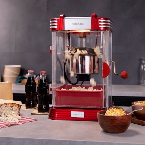 Popcornmachine Cecotec Fun&Taste P’Corn Classic 300 W Rood — afbeelding 3