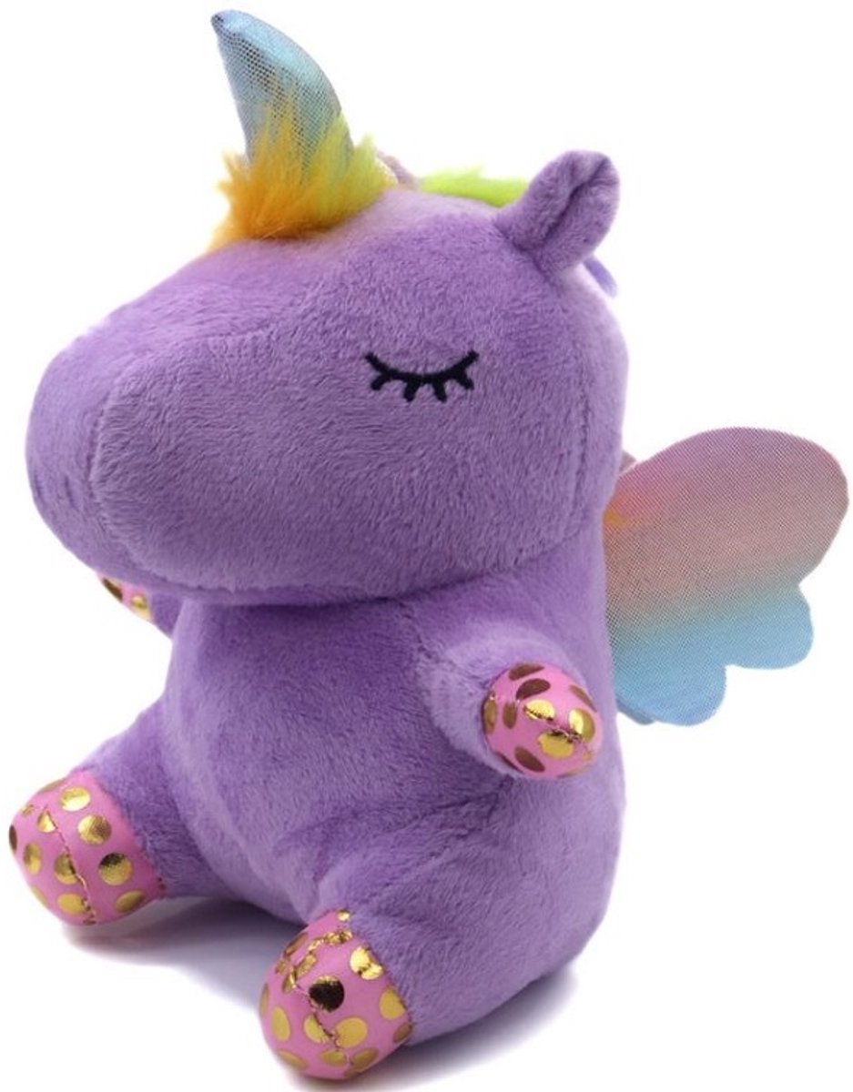Onweerstaanbaar schattig, deze bijzondere lieve zachte knuffel Unicorn / Eenhoorn 19cm! Altijd leuk voor bijv. kinderkamer, babykamer, woonkamer, auto en nog veel meer plaatsen. Voor uzelf of om cadeau te geven.