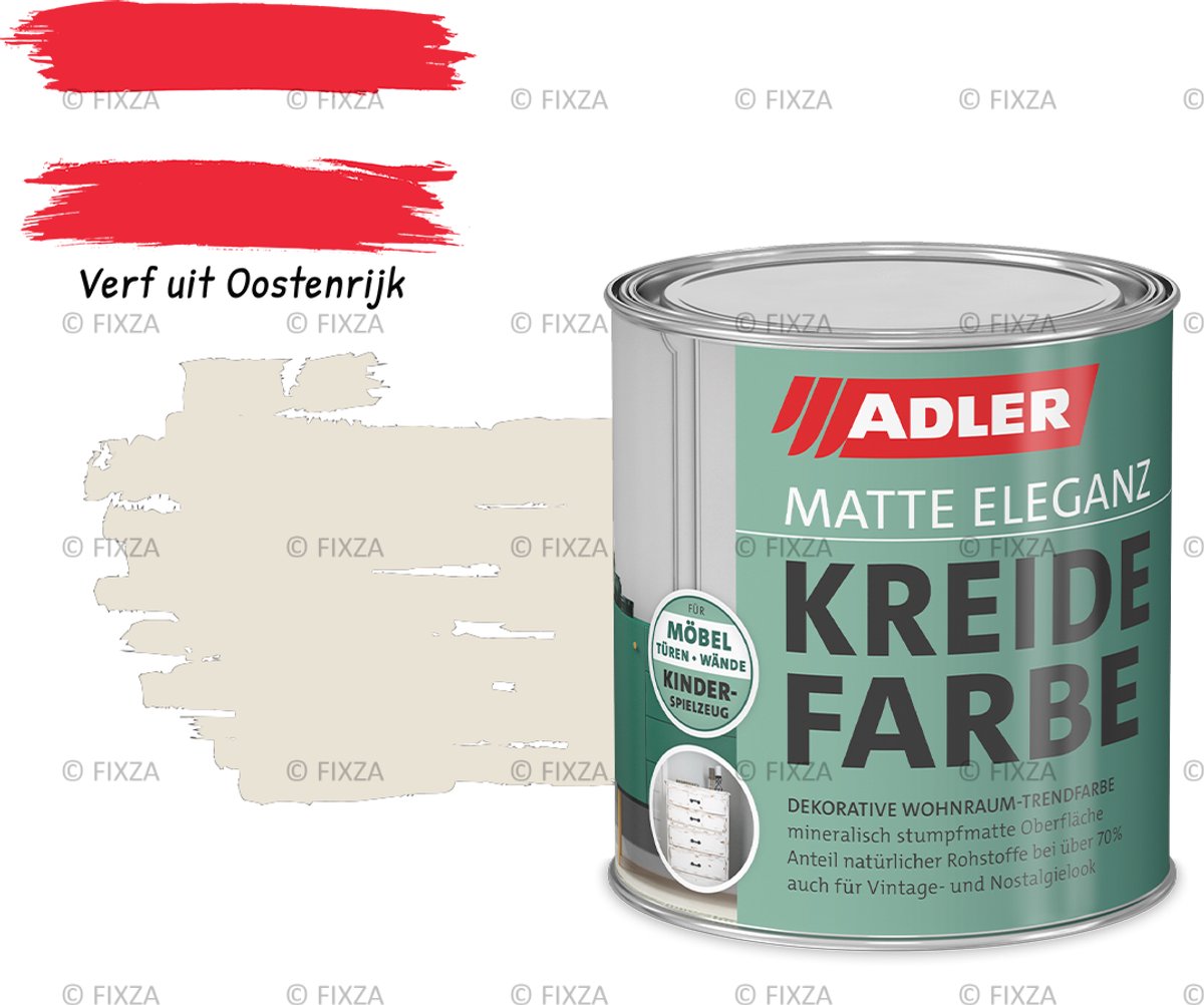 ADLER Vivido Krijtverf – Havik – Duurzame matte verf voor hout, meubels, deuren, metaal en kunststof – 750 ml