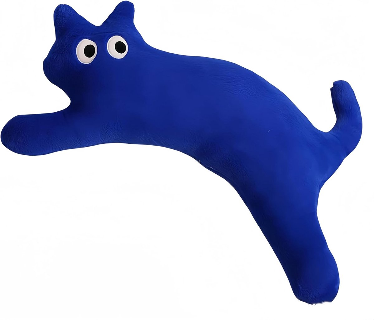 Daity 1 stuk - Lang kattenknuffelkussen - knuffelkussen - slaapkussen - schattig cartoonkattenknuffel - 100 cm