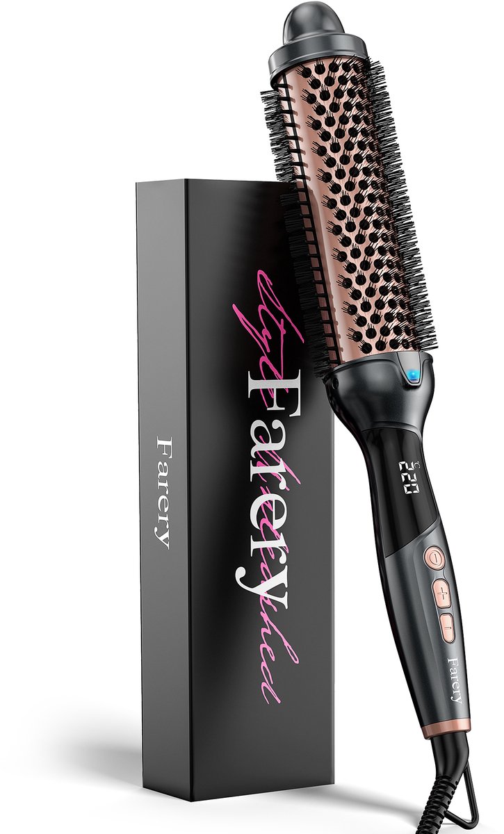 Farery Thermische Borstel - Krultang - 38MM Hete Borstel - Farery - €29,99