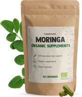 Cupplement Moringa 500 mg Biologisch 60 Capsules - Oleifera – Weerstand