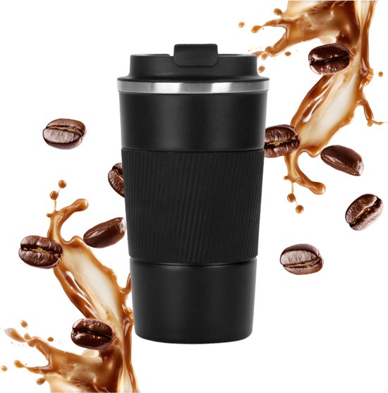 Tasse isotherme - Tasse à café - Mug de voyage 380 ml - Tasse à café à Go - Tasse à
