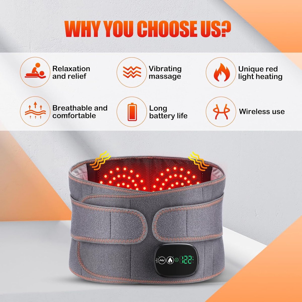 Warmteband - Infrarood Warmtegordel (EAN: ...1751) - afbeelding 2