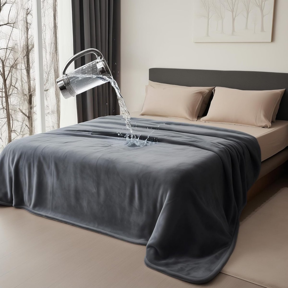 Solacis Love Blanket - Waterdicht deken - 100% Waterproof - Voor in bed - Seks - Date night - Must have voor intieme momenten!