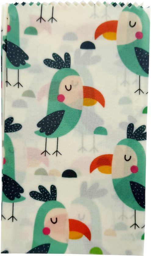 Set de 3 emballages à la cire d'abeille Tu-Untangle (S/M/L) – Emballages réutilisables et durables