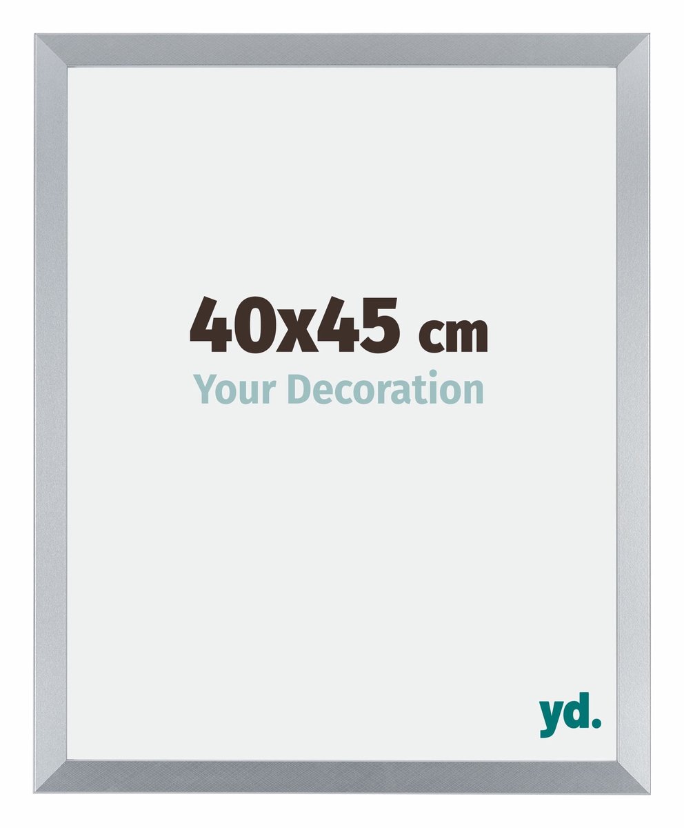 yd. Your Decoration - Fotolijst 40x45 cm - MDF - Zilver Glans - Catania