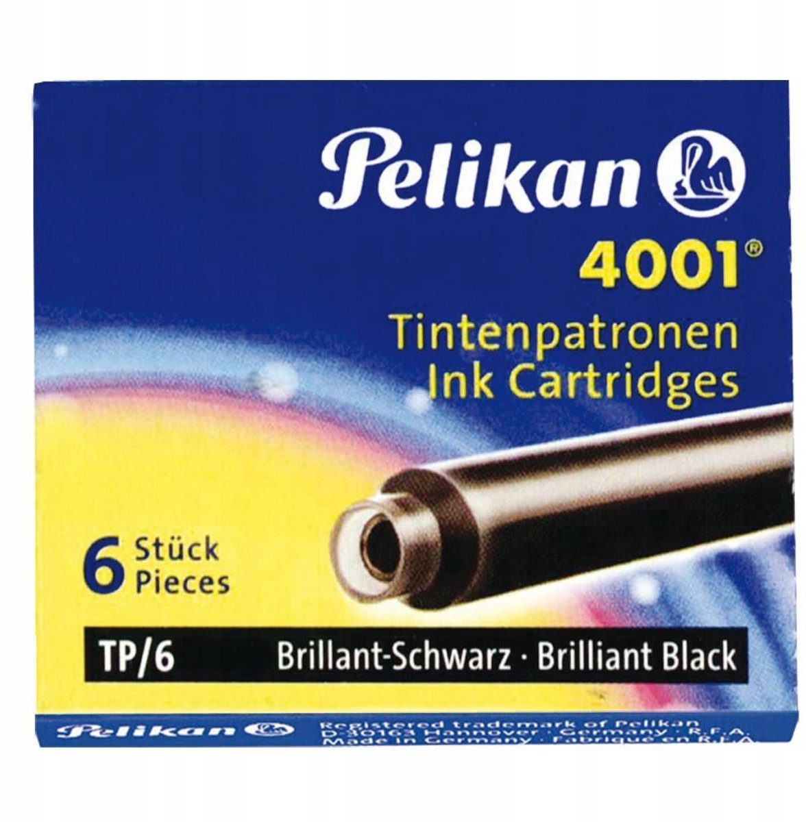 Pelikan Kort Inkt Patronen Zwart - Vulling voor Vulpen